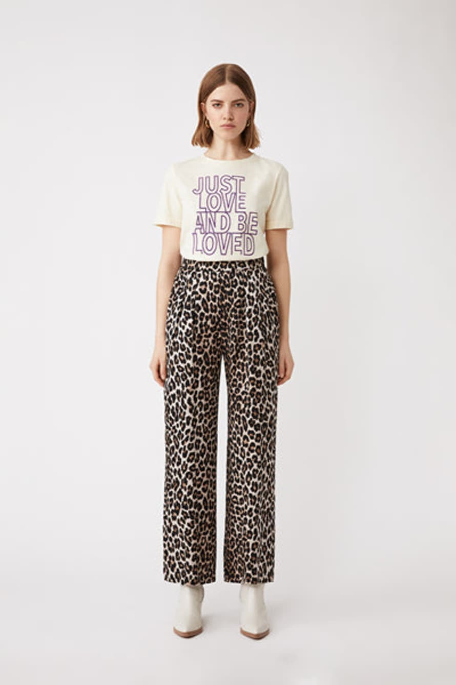 SUNCOO Leopard Pantalon Jake - Trouva | Trouva (Global)