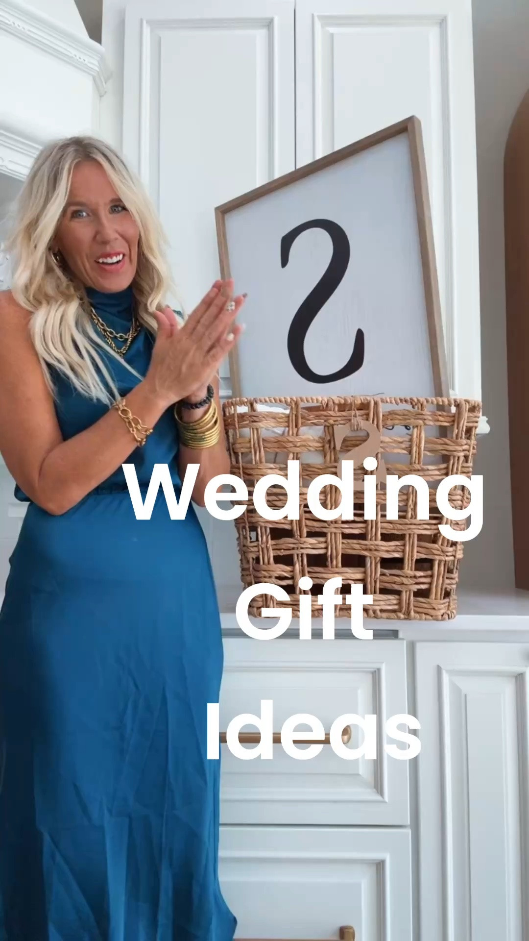 Personal opinion: customized wedding gifts just feel so much more meaningful. 🤍

My trick is to order the gift as soon as the wedding invitation arrives. That gives me plenty of time for the customization, and I’m not saying, “Oh shoot—I still need a wedding gift!” at the last minute. 😂

For this wedding, I created an entire gift basket filled with five personalized pieces:

✨ A sweatshirt featuring her new last name—perfect for traveling on their honeymoon or lounging once they arrive
✨ A personalized cutting board they can display on their kitchen counter
✨ A welcome mat celebrating the new Mr. and Mrs.
✨ Wall décor featuring their last name and wedding date
✨ A fun little makeup bag personalized with her initial

Gaining a new last name is such a special part of getting married, and these are meaningful gifts they can use and display in their home for years. You may not find them on a traditional registry, but that’s exactly what makes them feel so personal and memorable!

If you’re looking for customized wedding gift ideas, comment CUSTOM, and I’ll send you the ones I used! 💍🤍

#LTKdayinmylife #LTKxWalmart #LTKgrwm