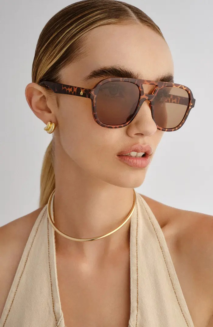 AIRE Whirlpool 53mm Aviator Sunglasses | Nordstrom | Nordstrom