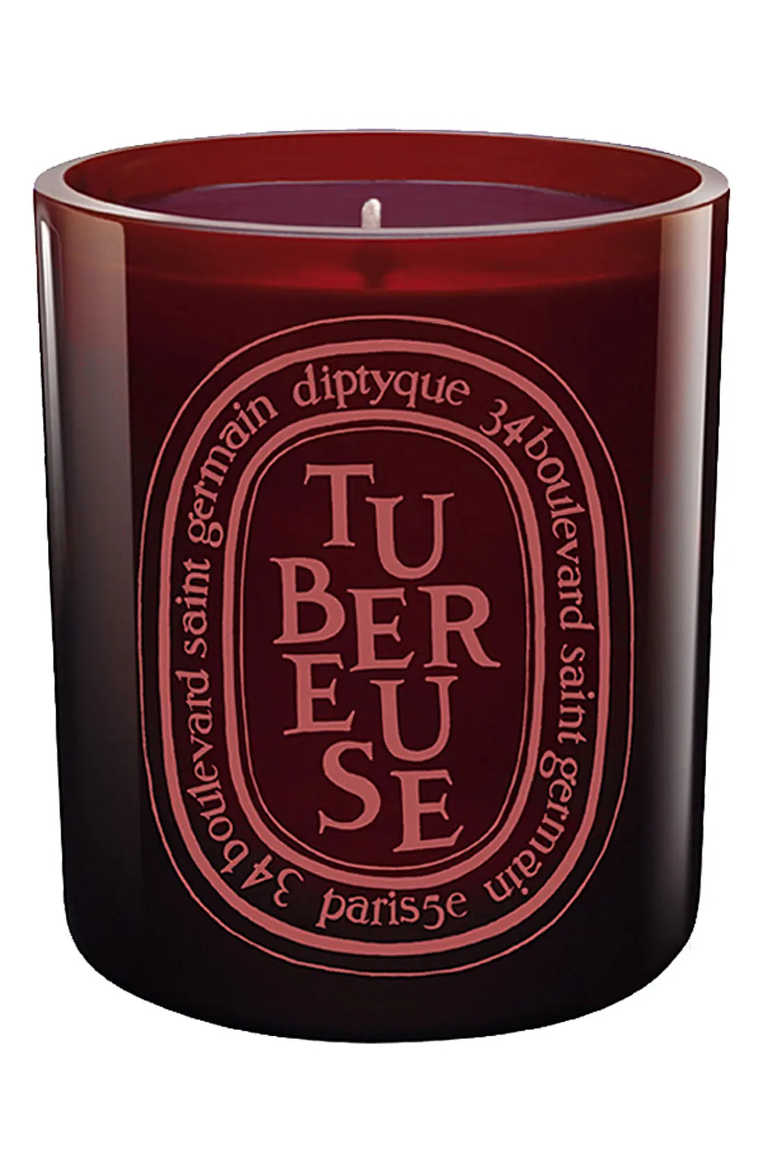 diptyque Tubereuse/Tuberose Candle, Size 10.2 Oz in Red Vessel at Nordstrom | Nordstrom