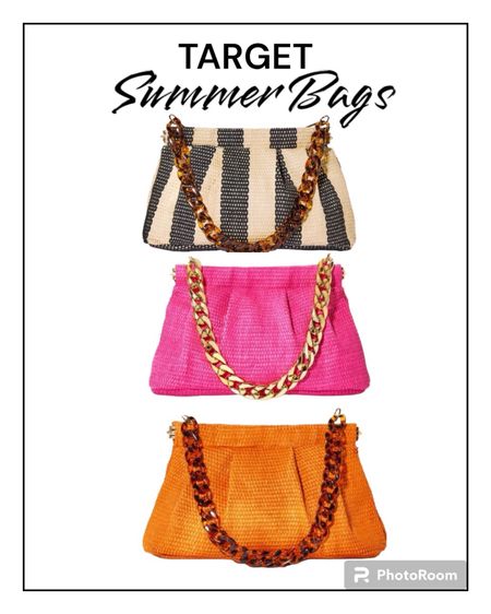 Target summer bags. 

#target
#handbags 
#summerstyle

#LTKfindsunder50 #LTKitbag