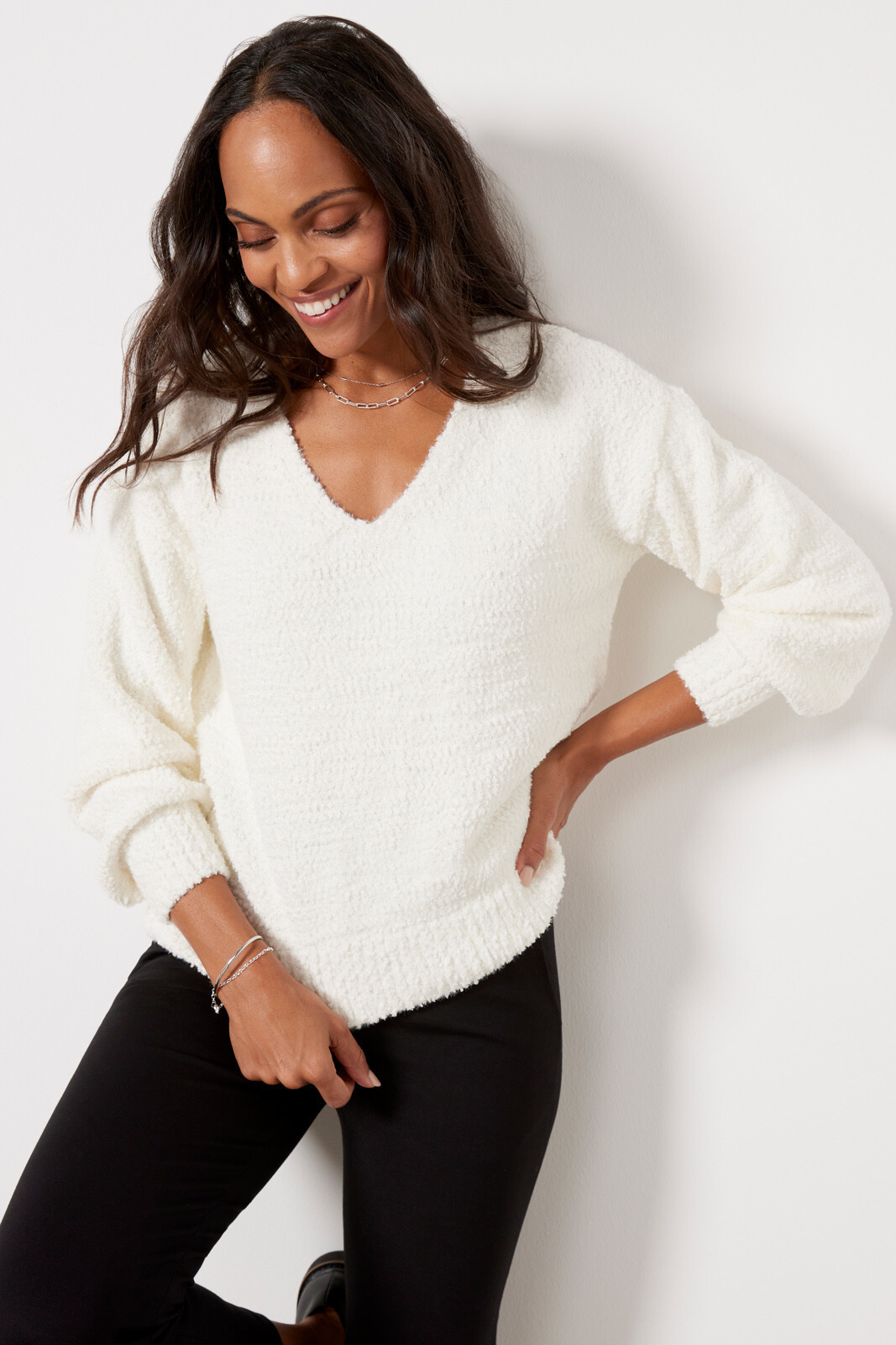 Bliss Vneck Pullover | Evereve