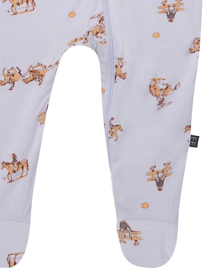 Modern Moments by Gerber Baby Neutral Super Soft Viscose Two-Way Zip Sleep 'N Play Footed Pajamas... | Walmart (US)