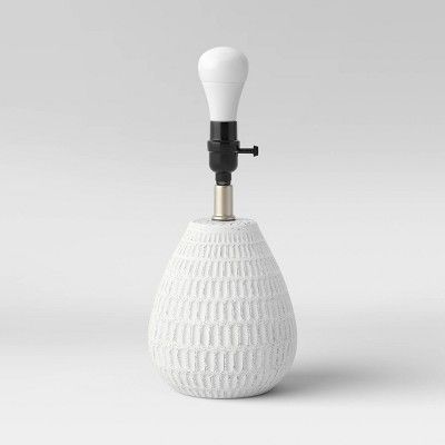 Large Ceramic Textured Table Lamp Base - Threshold™ | Target