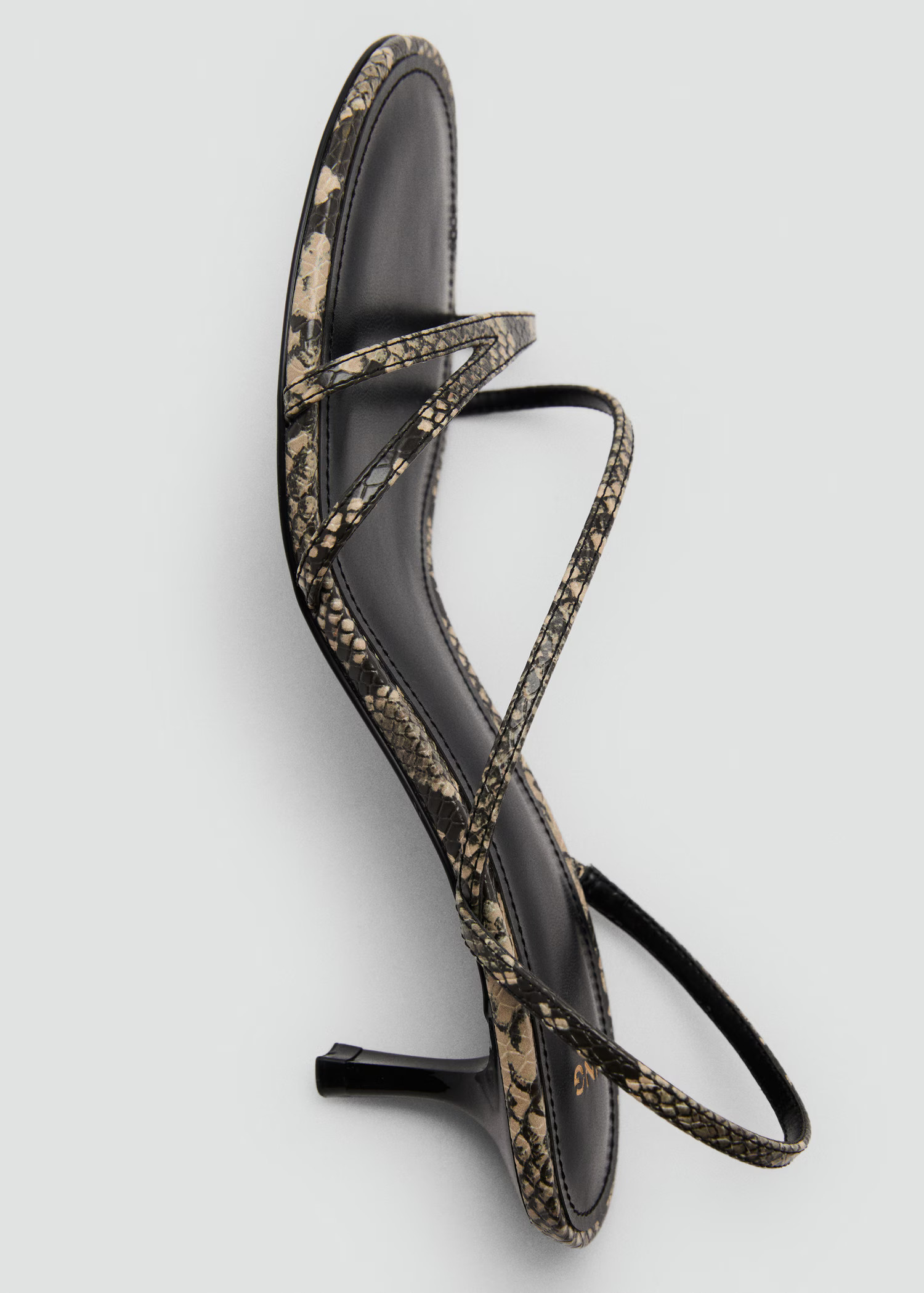 Strappy heeled sandals - Women | MANGO United Kingdom | MANGO (UK)