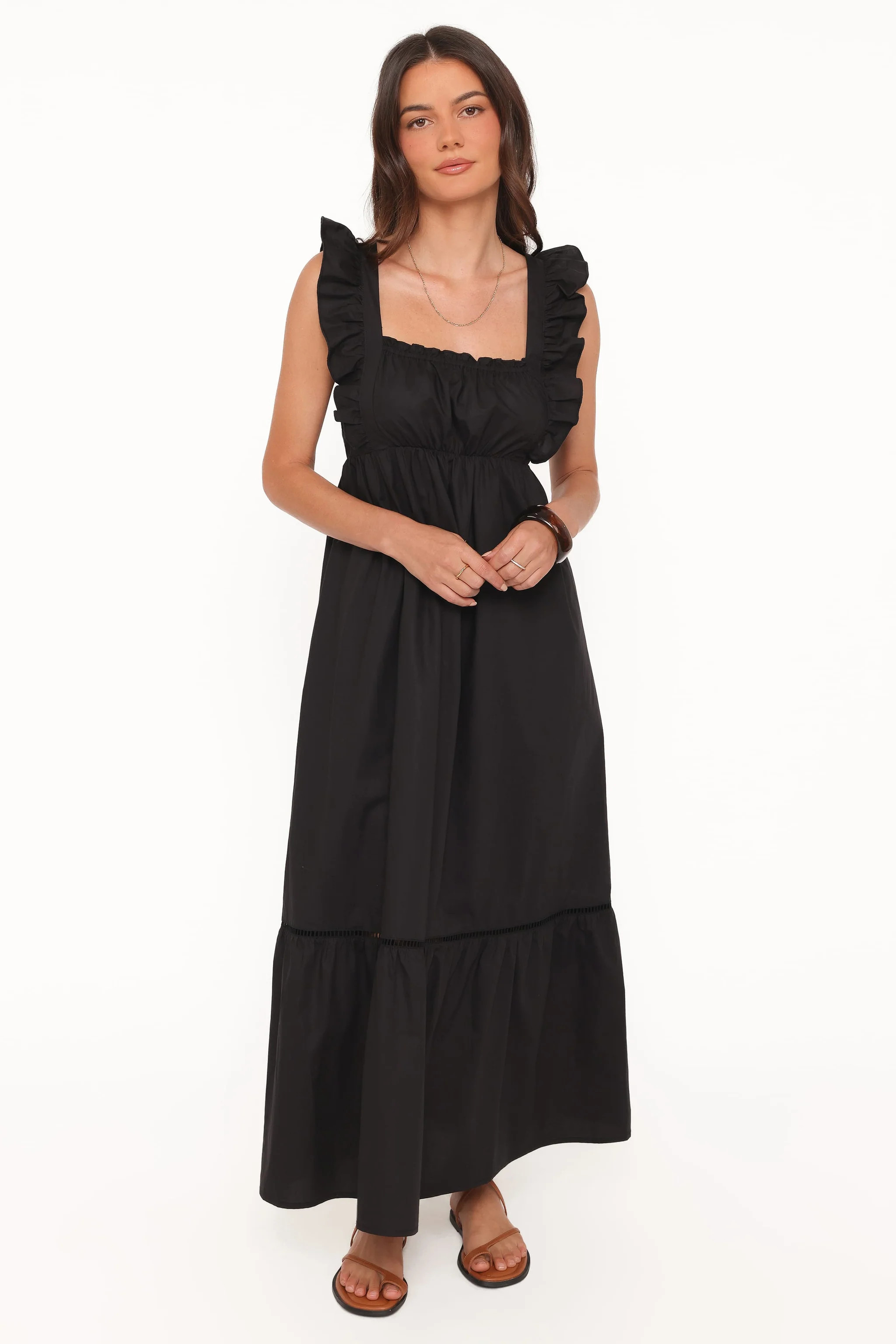 Danity Maxi Dress - Black | Petal & Pup (US)