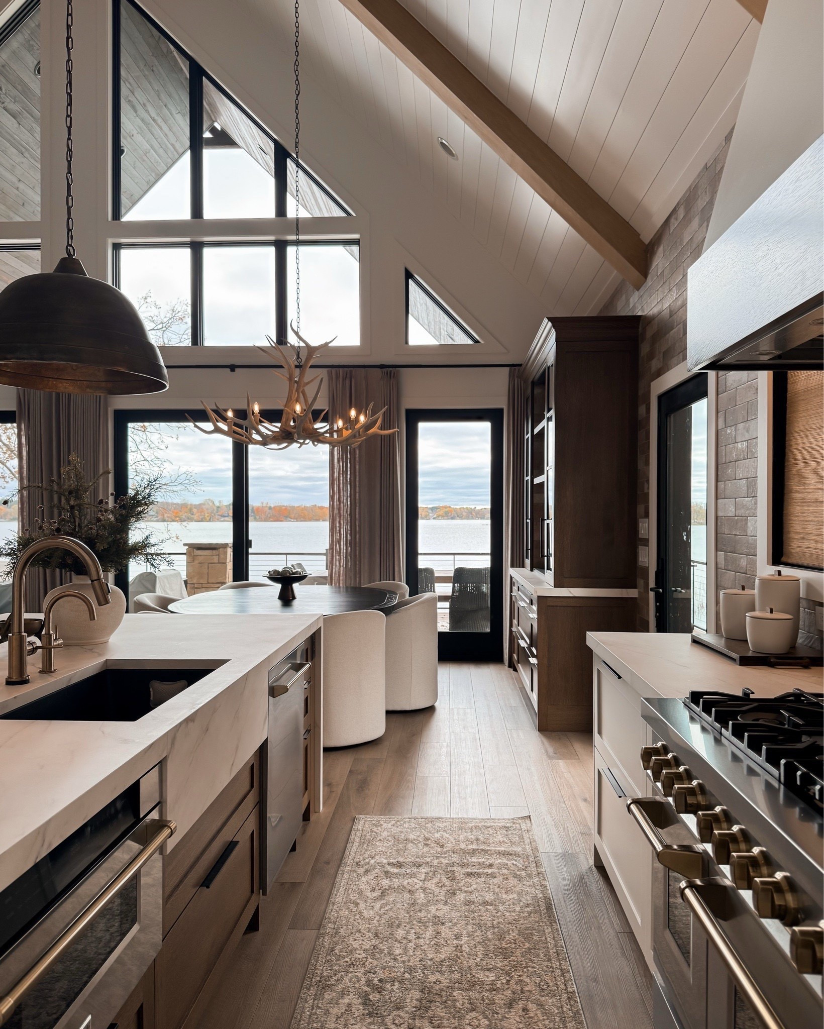 Cozy winter vibes at the lake. It might be cold outside but it warm and toasty inside! 

#LTKSeasonal #LTKSaleAlert #LTKHome