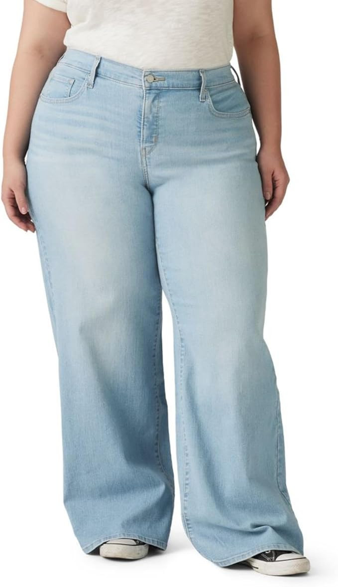 Levi's Women's 318 Shaping Wide-Leg Jeans (Also Available in Plus) | Amazon (US)