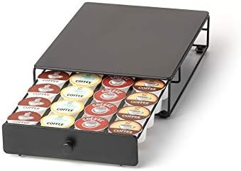 Nifty Coffee Pod Mini Drawer – Black Finish, Compatible with K-Cups, 24 Pod Pack Holder, Non-Ro... | Amazon (US)