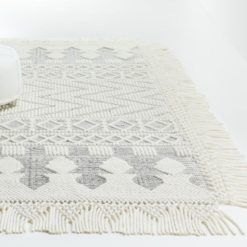 Pompom Rug | Crate and Barrel | Crate & Barrel