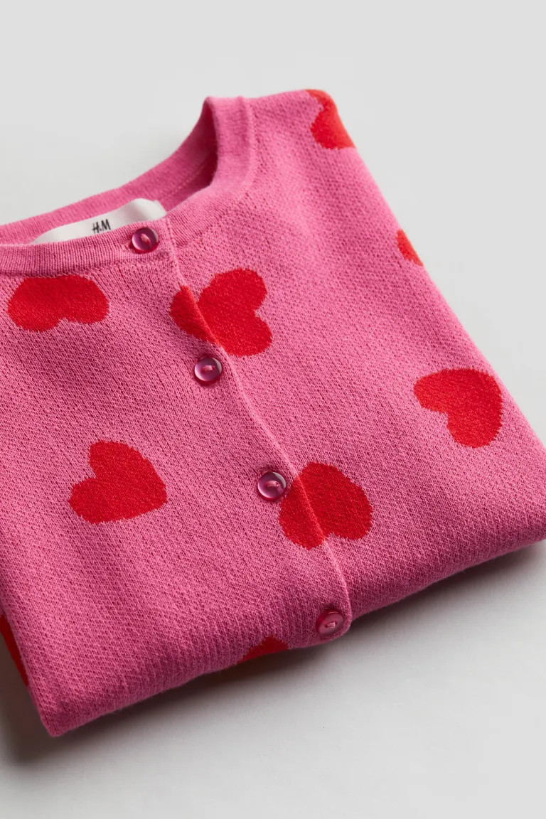 Jacquard-knit Cardigan | H&M (US + CA)