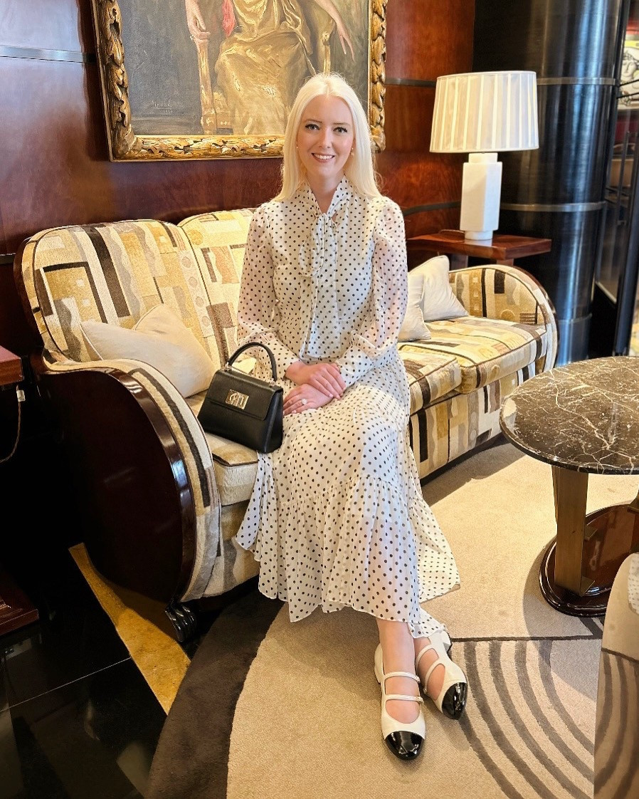 In love with the new LK Bennett London SS25 Polly polka dot midi dress in cream and black Georgette, with swishy tiers and a feminine neck tie! 

The perfect dress for a day at the races or attending a wedding, partner with a classic top handle bag, drop earrings and two tone double buckle ballerina shoes! 

I’ve also added some hat styles that would make this look instantly “occasion” 😘 

Remember to use my 15% discount code REBECCALIPKINAUTHOR15 on all full price styles at LK Bennett 

#LTKuk #LTKspring #LTKeurope