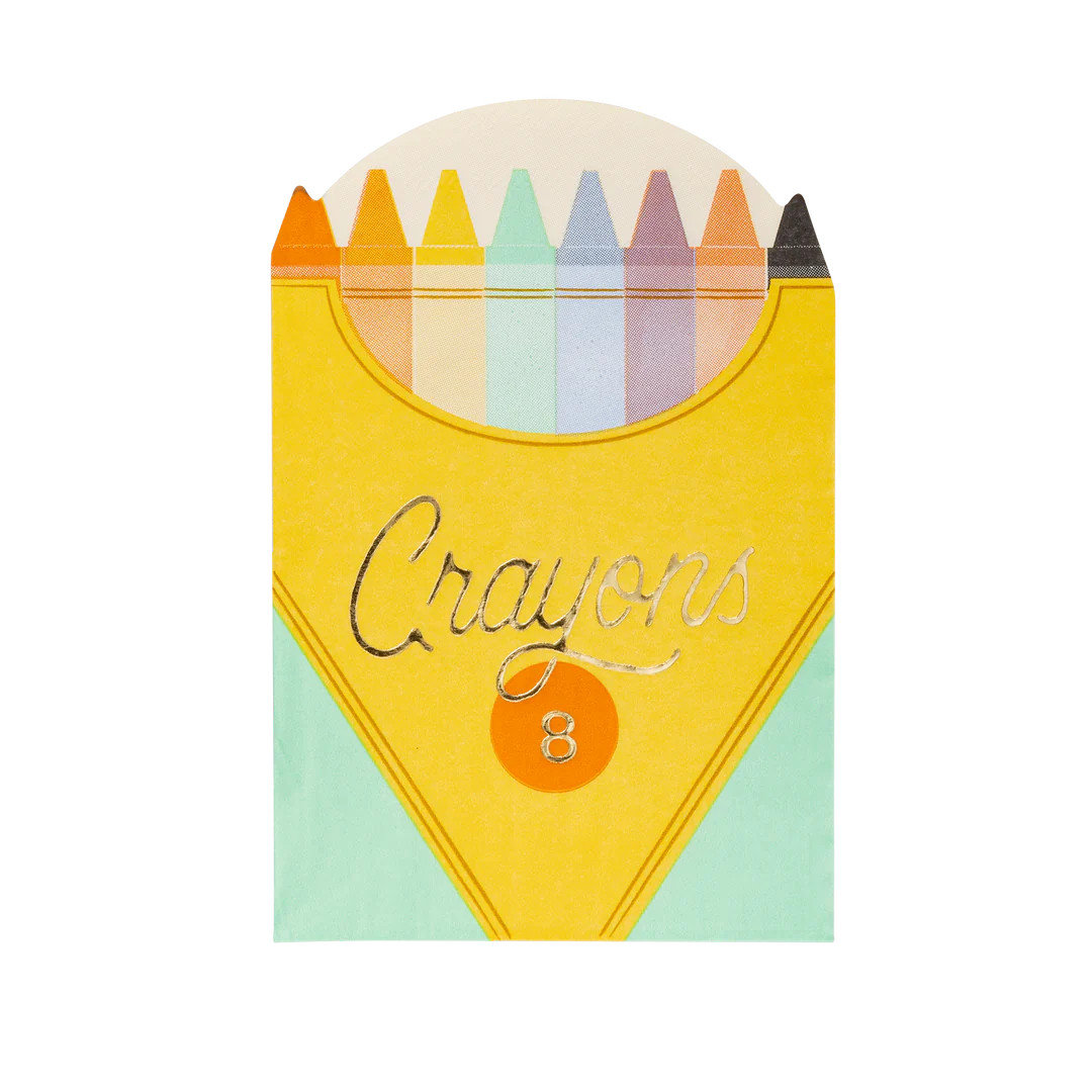 Occasions By Shakira - Crayon Box Paper Napkin | My Mind's Eye