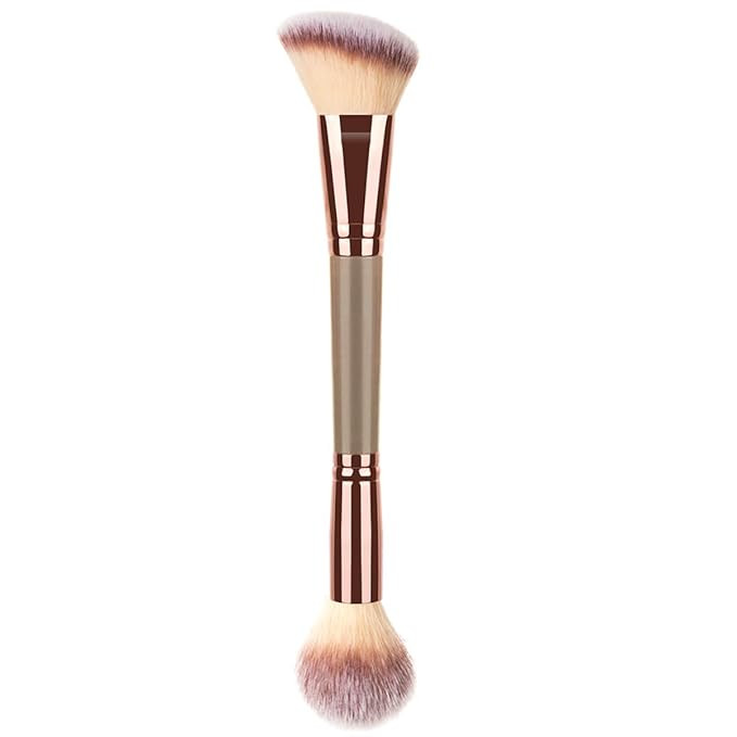 KINGMAS Foundation Makeup Brush, Double Ended Makeup Brushes for Blending Liquid Powder, Conceale... | Amazon (US)