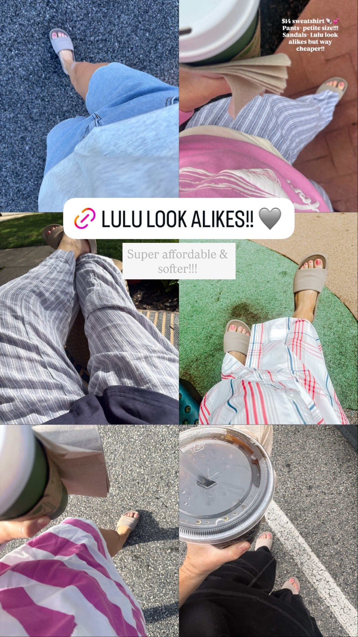 Lulu slide look alikes but softer and way cheaper!!

#LTKootd #LTKmomlife #LTKPetite