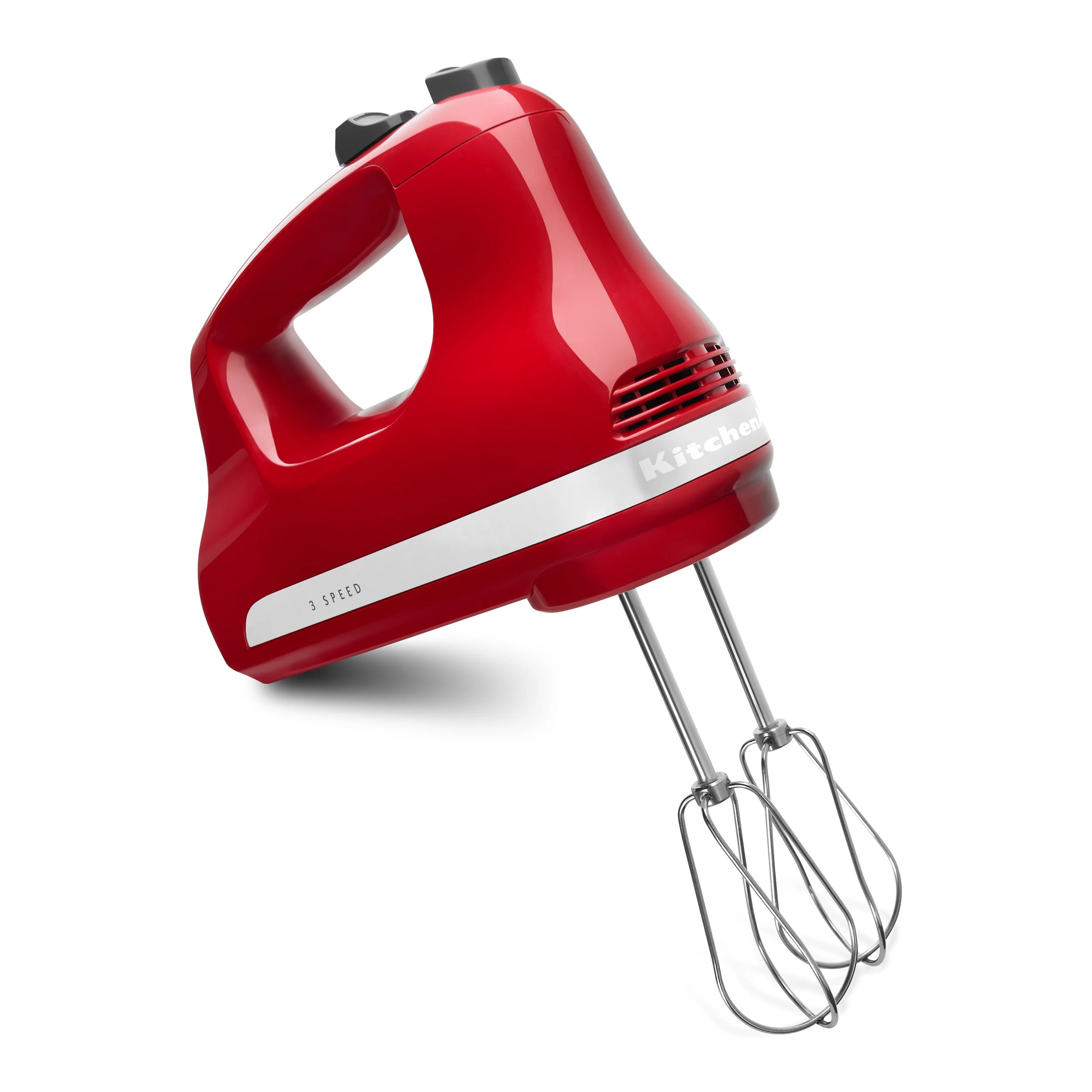 KitchenAid Ultra Power 3-Speed Hand Mixer, Empire Red, Model KHM312ER | Walmart (US)