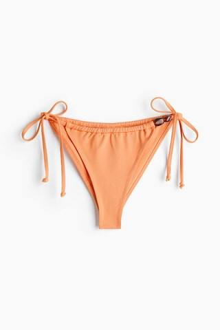 H & M - Cheeky Tie Bikini Bottoms - Orange | H&M (US + CA)