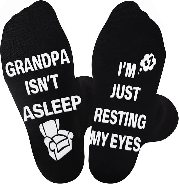 Jeasona Funny Socks for Men Gifts for Men Dad Him Boyfriend Grandpa Husband | Amazon (US)