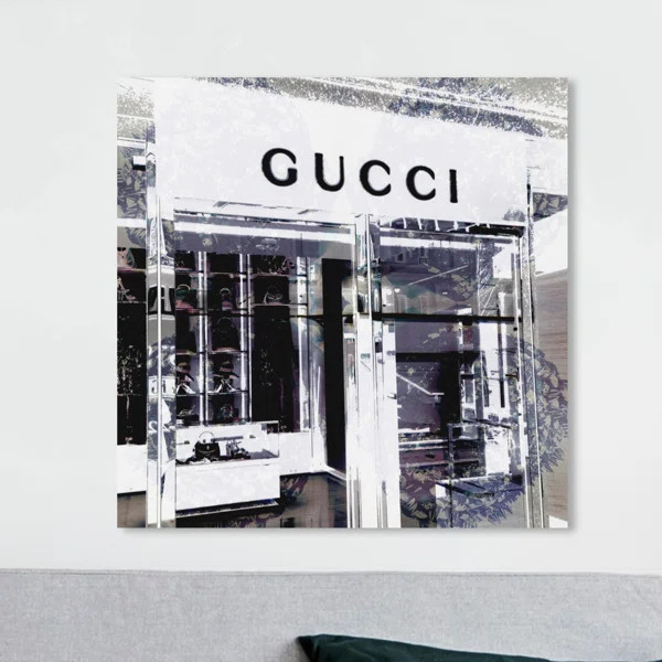 Fashion And Glam Fashion Door Road Sign - Graphic Art on Canvas | Wayfair North America