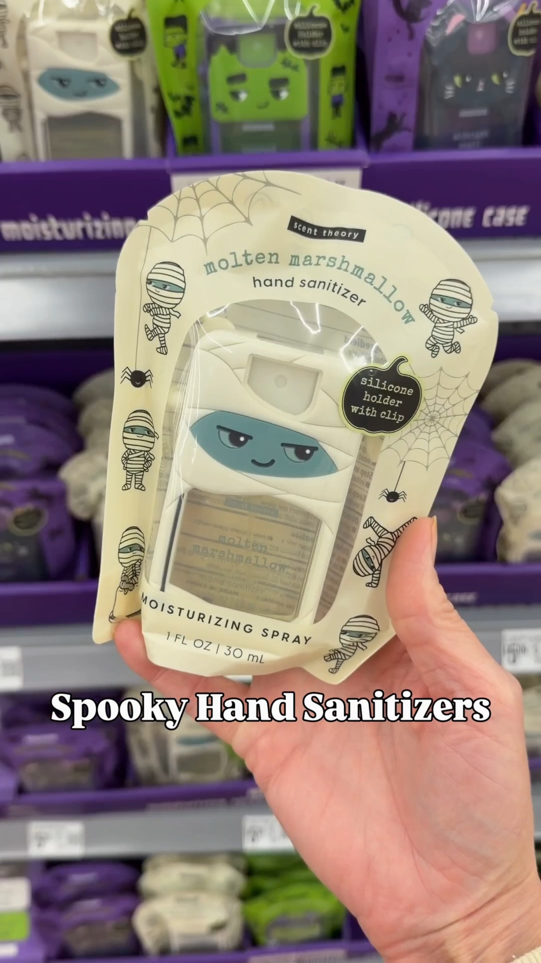 The spooky spray hand sanitizers are TOO fun for boo baskets!! 👻🖤 Such an easy little add-in that makes them feel extra cute without spending a ton.

I’m linking these + a bunch of other fun boo basket finds that would be perfect for kids, teens, teachers or friends! 🎃✨

#BooBasket #BooBasketIdeas #HalloweenFinds #SpookySeason #LTKFamily

#LTKSeasonal #LTKmomlife