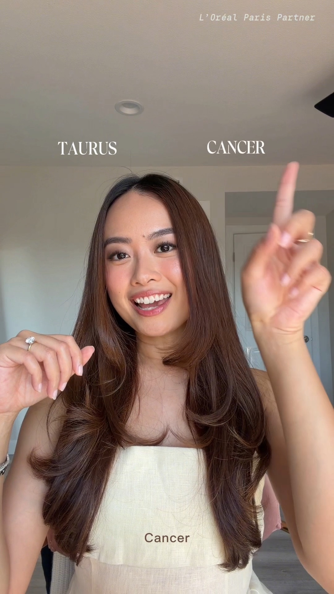 #LOrealParisPartner #ad Choose your @lorealparis EverPure Hair Fragrance based on your zodiac sign 💫 did I get yours right? 🤭

Available exclusively at @Target 

#TargetPartner #Target #LOrealParisHairCare EverPureHairFragrance @shop.ltk