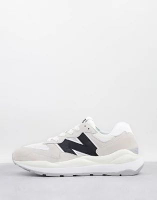 New Balance 57/40 sneakers in off white and black | ASOS (Global)