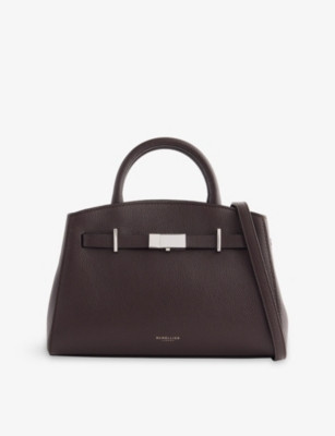 The Small Hudson Leather Top-Handle Bag | Selfridges
