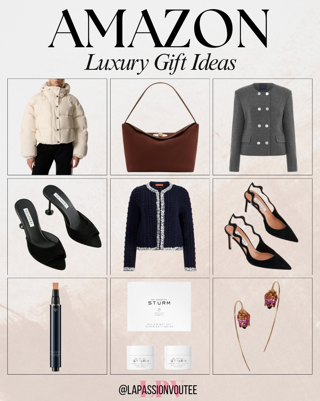 Sharing Amazon luxury gift ideas that bring a little sparkle and sophistication to holiday gifting. ✨ These finds feel polished, elevated, and beautifully curated for anyone who loves something chic. Such pretty inspiration if you're hoping to give something thoughtful and memorable this season. 🎁💫 

 #LTKGiftGuide #LTKHoliday