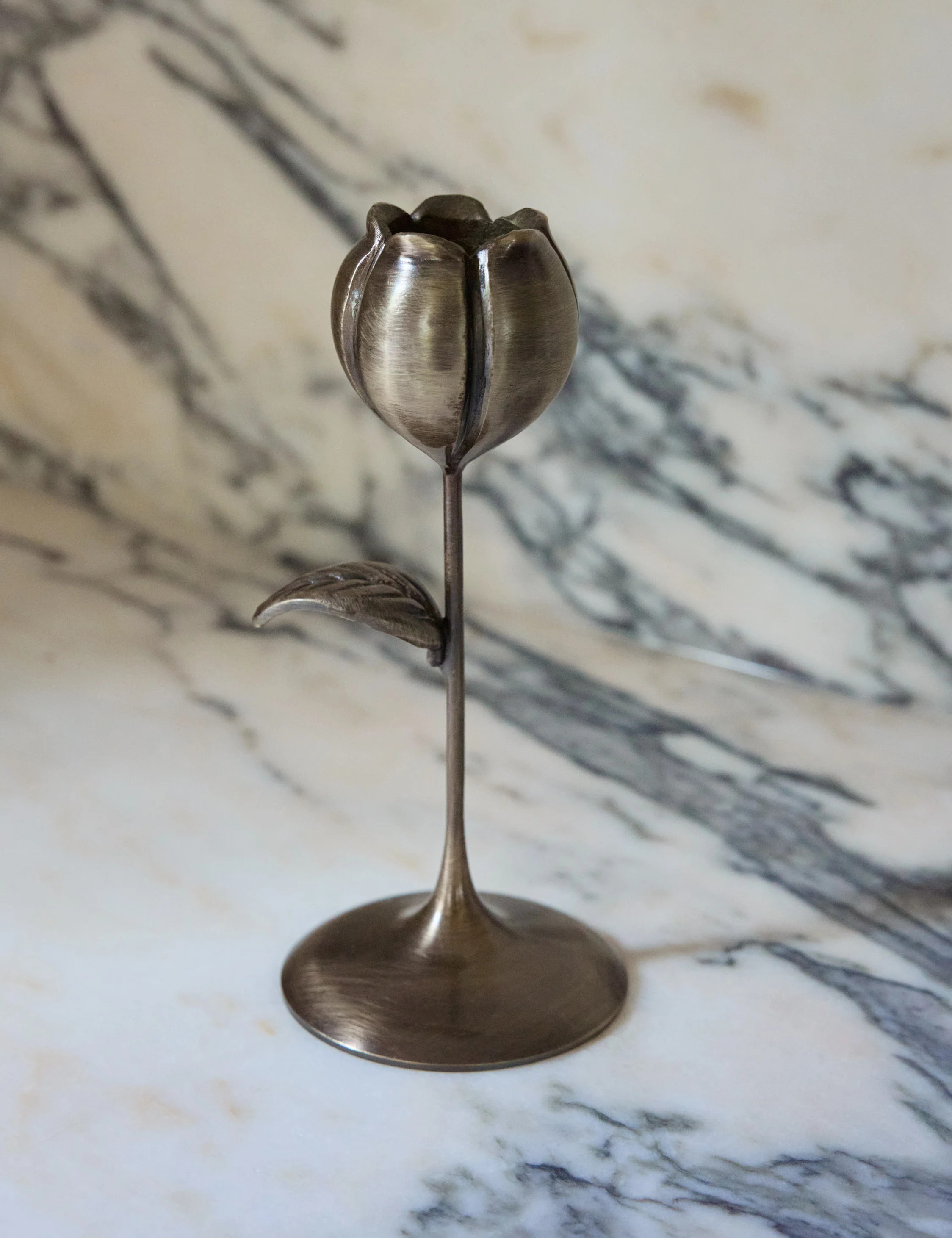 Olivia Floral Candlesticks (Set of 3) by Sarah Sherman Samuel | Lulu and Georgia 