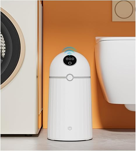 Bathroom Automatic Touchless Trash Can, Self Sealing and Self Changing, Smart Motion Sensor Trash... | Amazon (US)