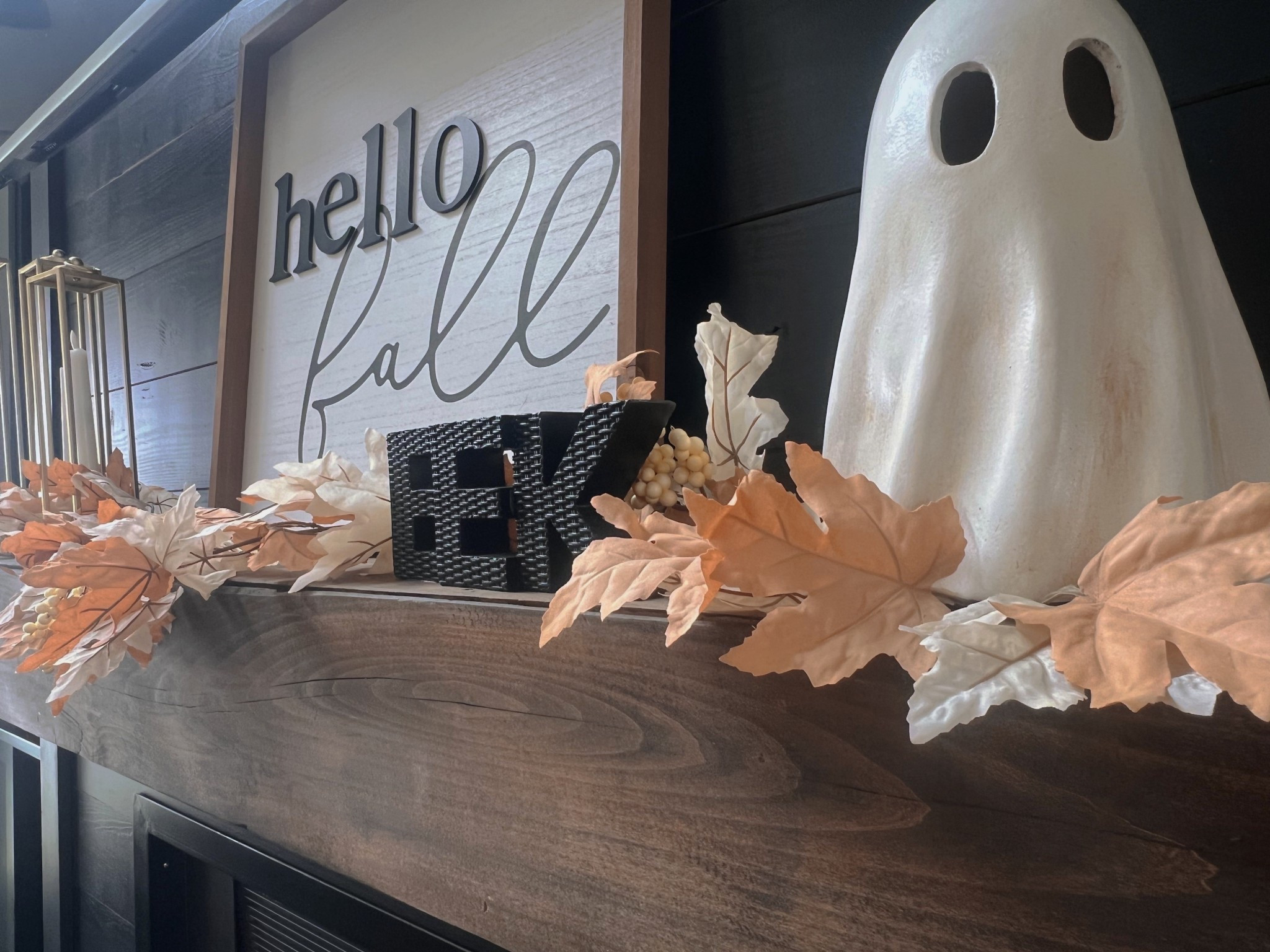 Perfect blend of cute and spooky for my mantle! 

#LTKFindsUnder50 #LTKSeasonal #LTKHome
