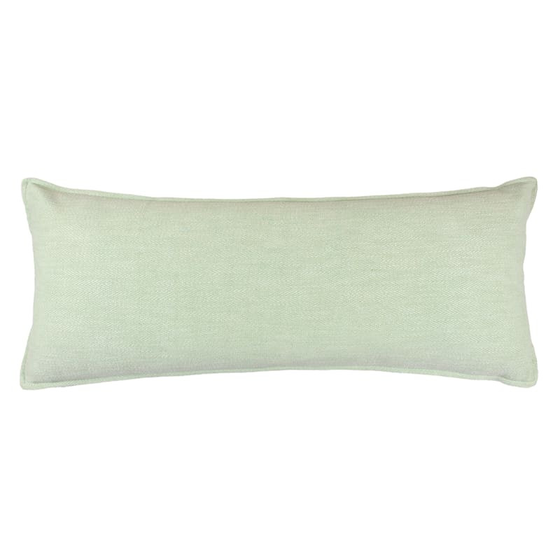 Green Oblong Throw Pillow, 14x36 | At Home