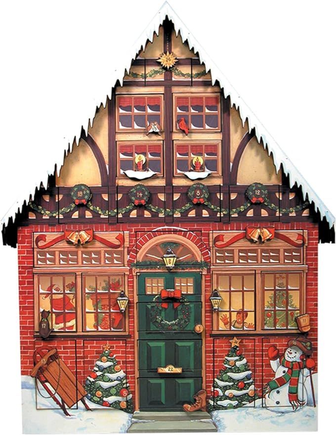 Byers' Choice Christmas House Advent Calendar | Amazon (US)
