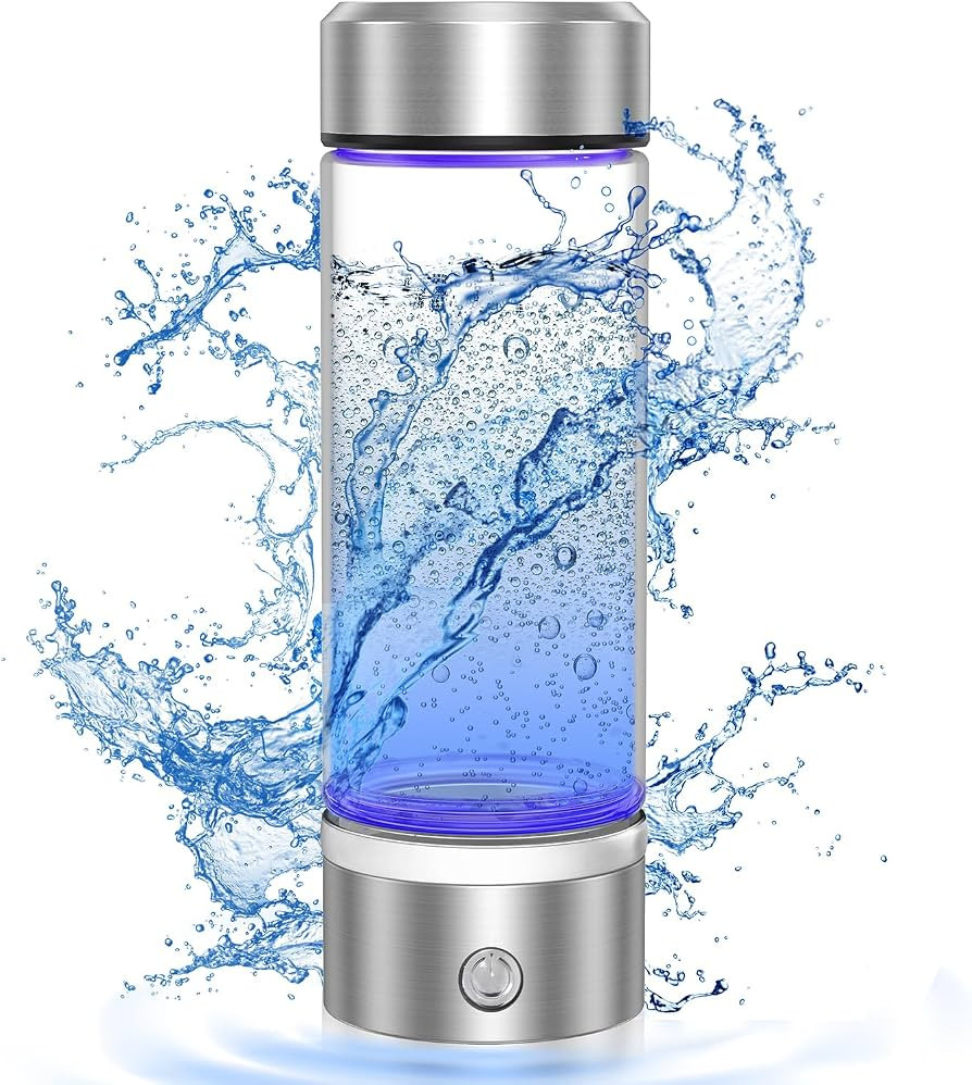 Hydrogen Water Bottle, Portable Rechargeable Hydrogen Water Bottle Generator [Gifts for Him Her],... | Amazon (US)