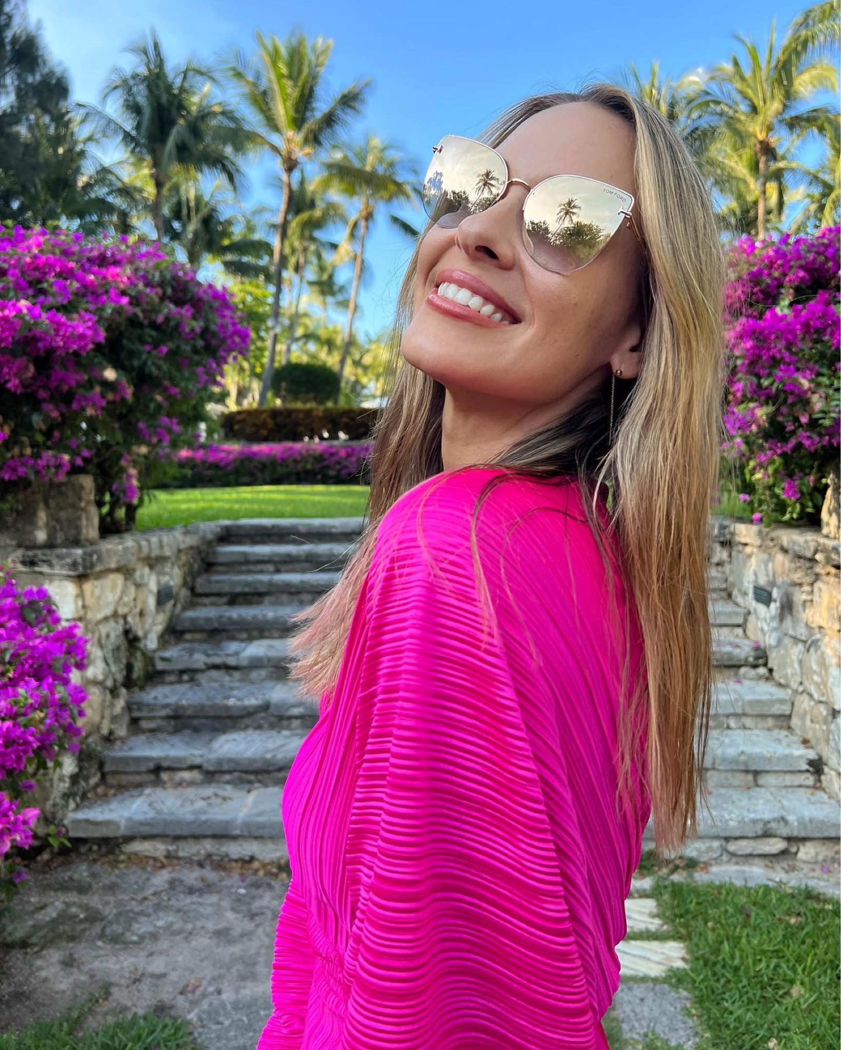 Good American does hot pink 

#LTKtravel #LTKstyletip #LTKSeasonal