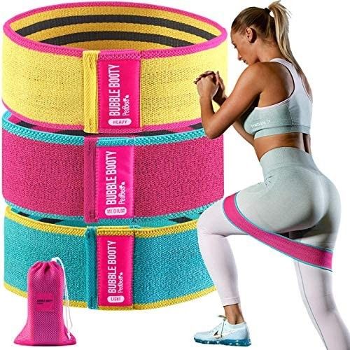 Booty Bands for Women Fabric Resistance Bands for Women Butt and Legs Workout Bands Leg Bands for... | Amazon (US)