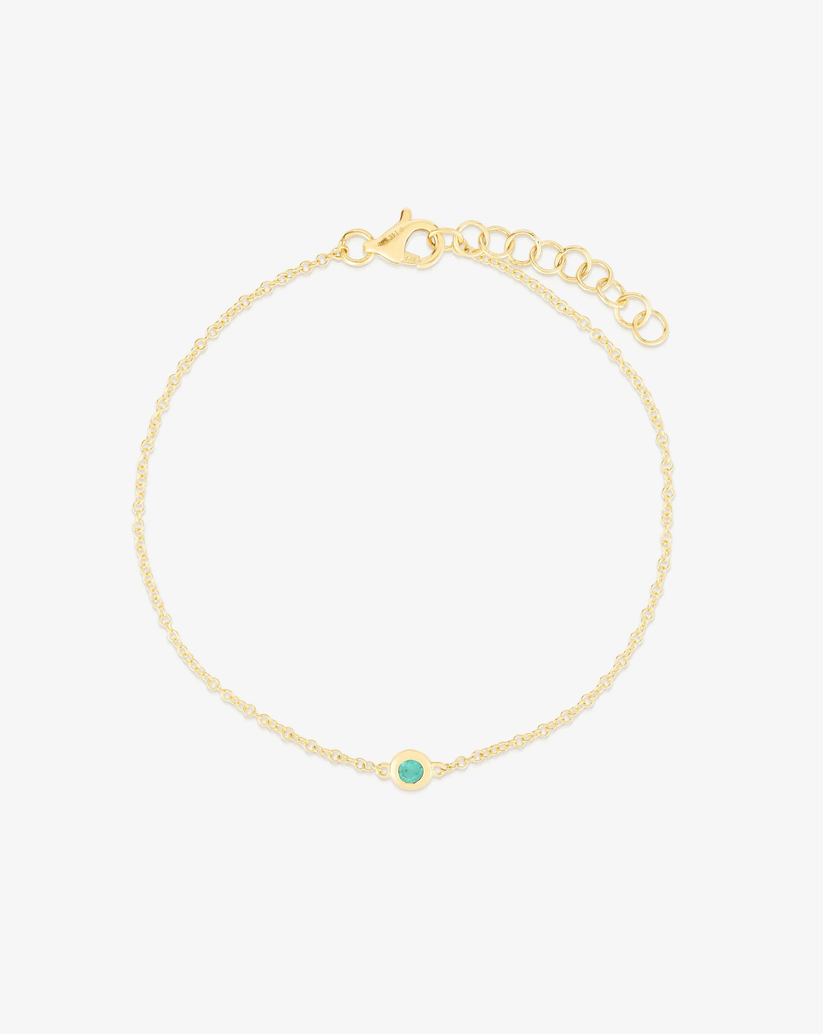 Gemstone Bezel-Set Bracelet | Ring Concierge