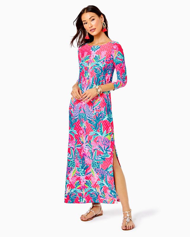 UPF 50+ ChillyLilly Seralina Maxi Dress | Lilly Pulitzer | Lilly Pulitzer