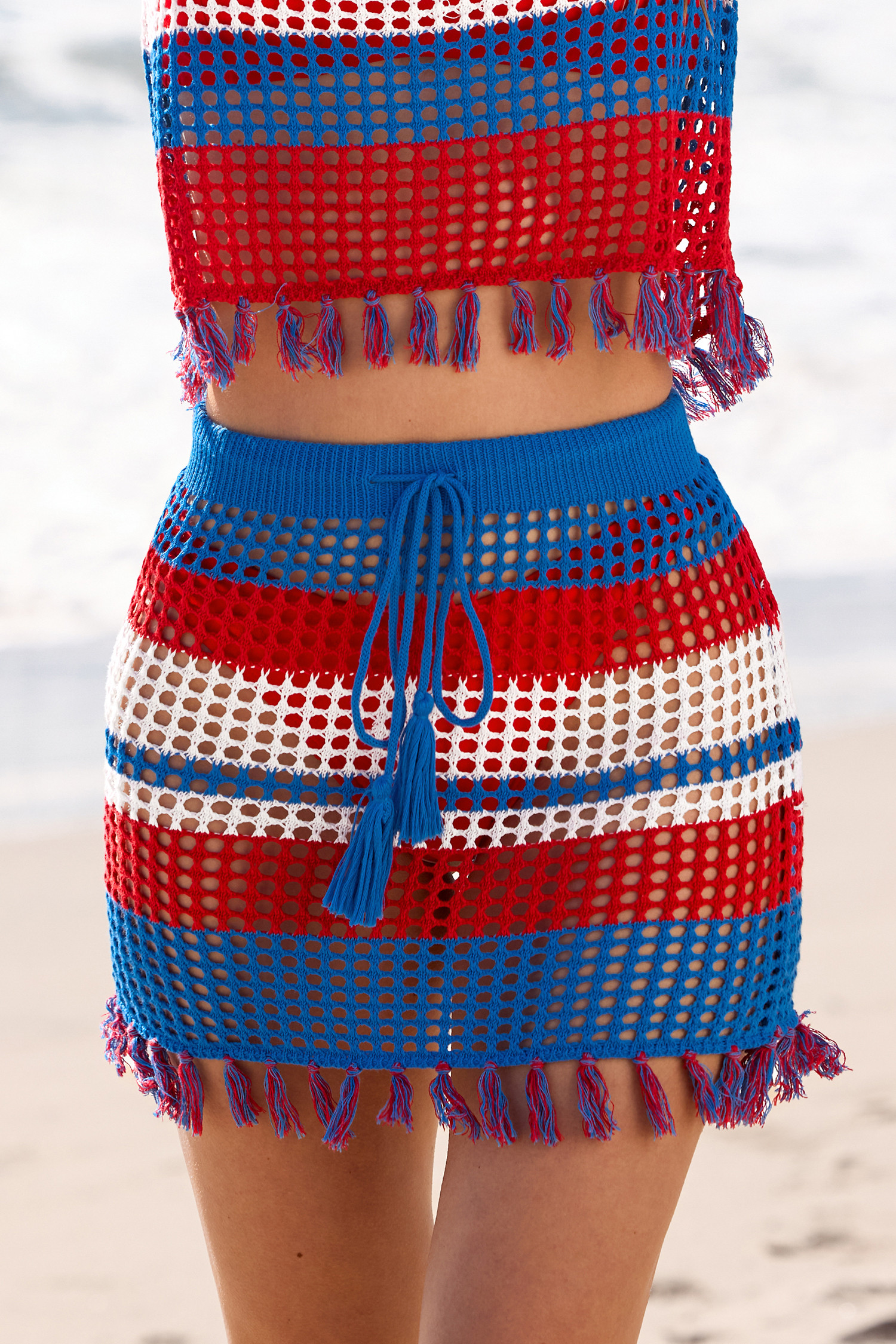 True Feeling Striped Cover-Up Sarong | Cupshe US