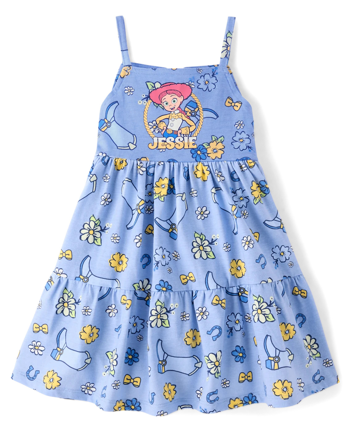 Toddler Girls Toy Story\u2122 Jessie Tiered Dress - blue | The Children's Place