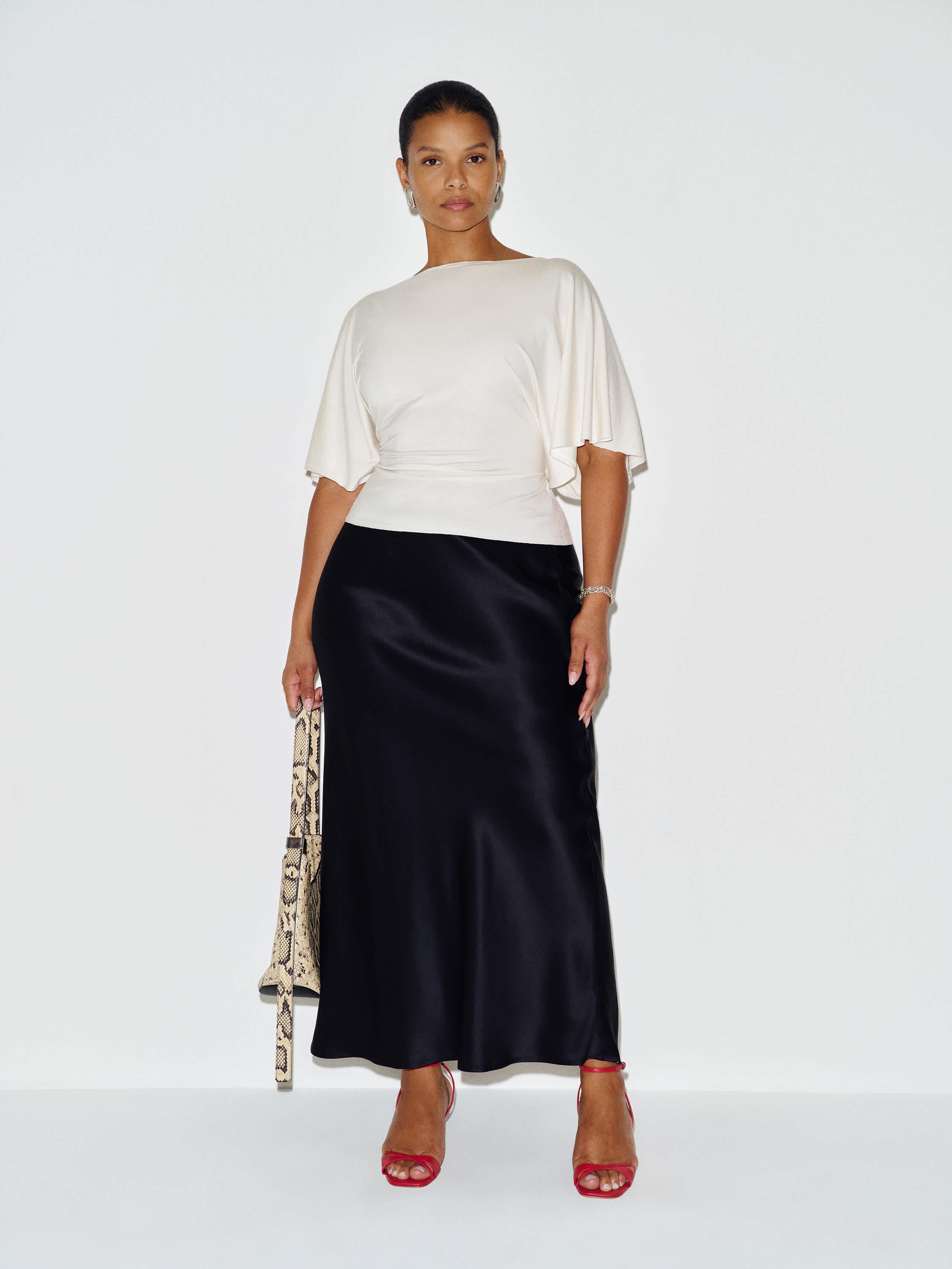 Reformation Avery Knit Top Es Ivory 2X | Reformation (Global)