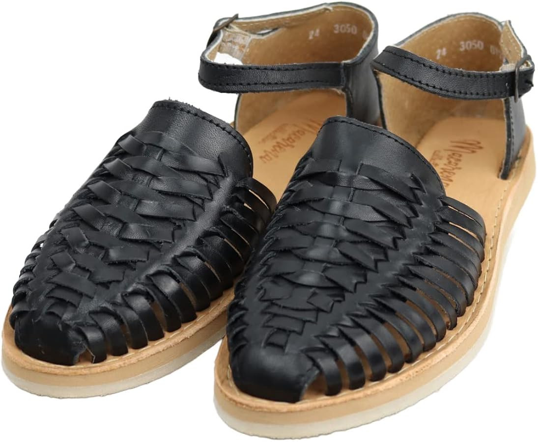 Macarena Collection-Sandals women Huarache Sandal Colorful Leather Mexican Style 3050 Ankle Strap | Amazon (US)