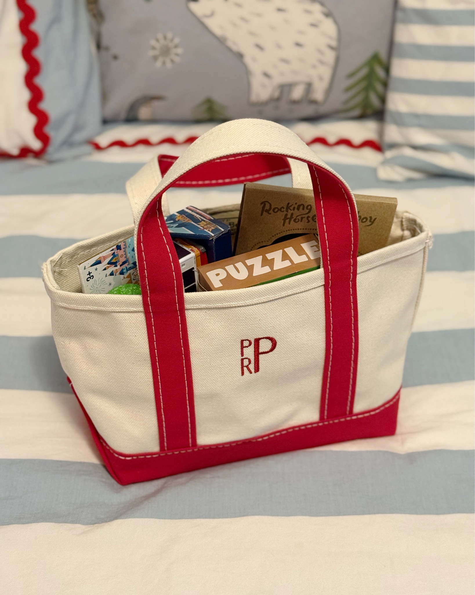 Everything in my son’s Valentine’s Day bag❣️. This mini Boat and Tote bag is the perfect size for my three-year-old and I love how it matches the larger bags we use for the beach and travel! 

#LTKmomlife #LTKKids #LTKBaby