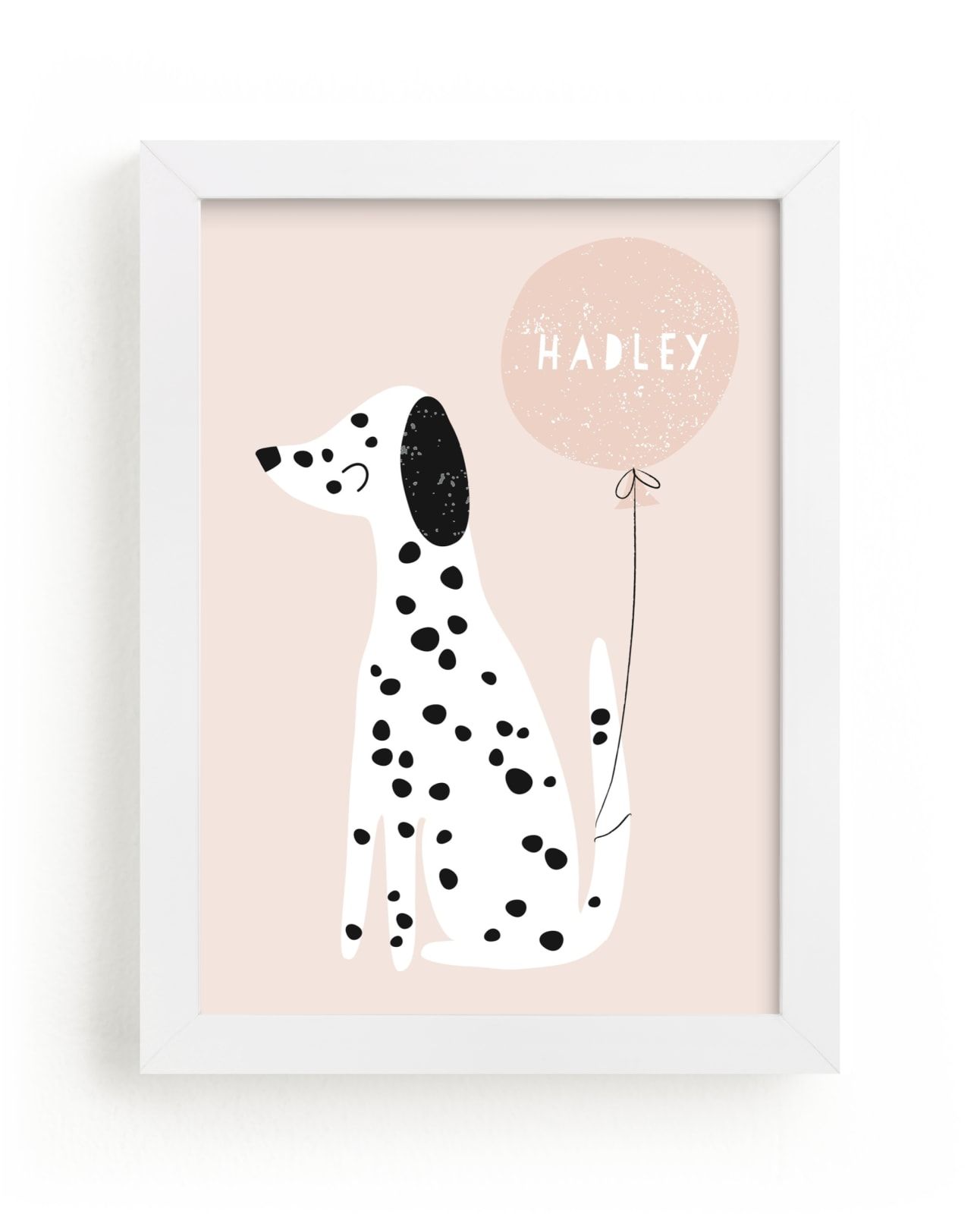 "Dalmatian" - Custom Open Edition Children's Art Print by Angela Thompson. | Minted