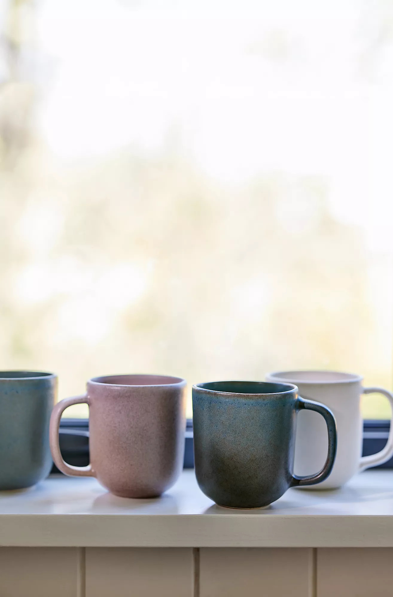 The Jasper Portuguese Stoneware Mugs, Set of 4 | Anthropologie (US)