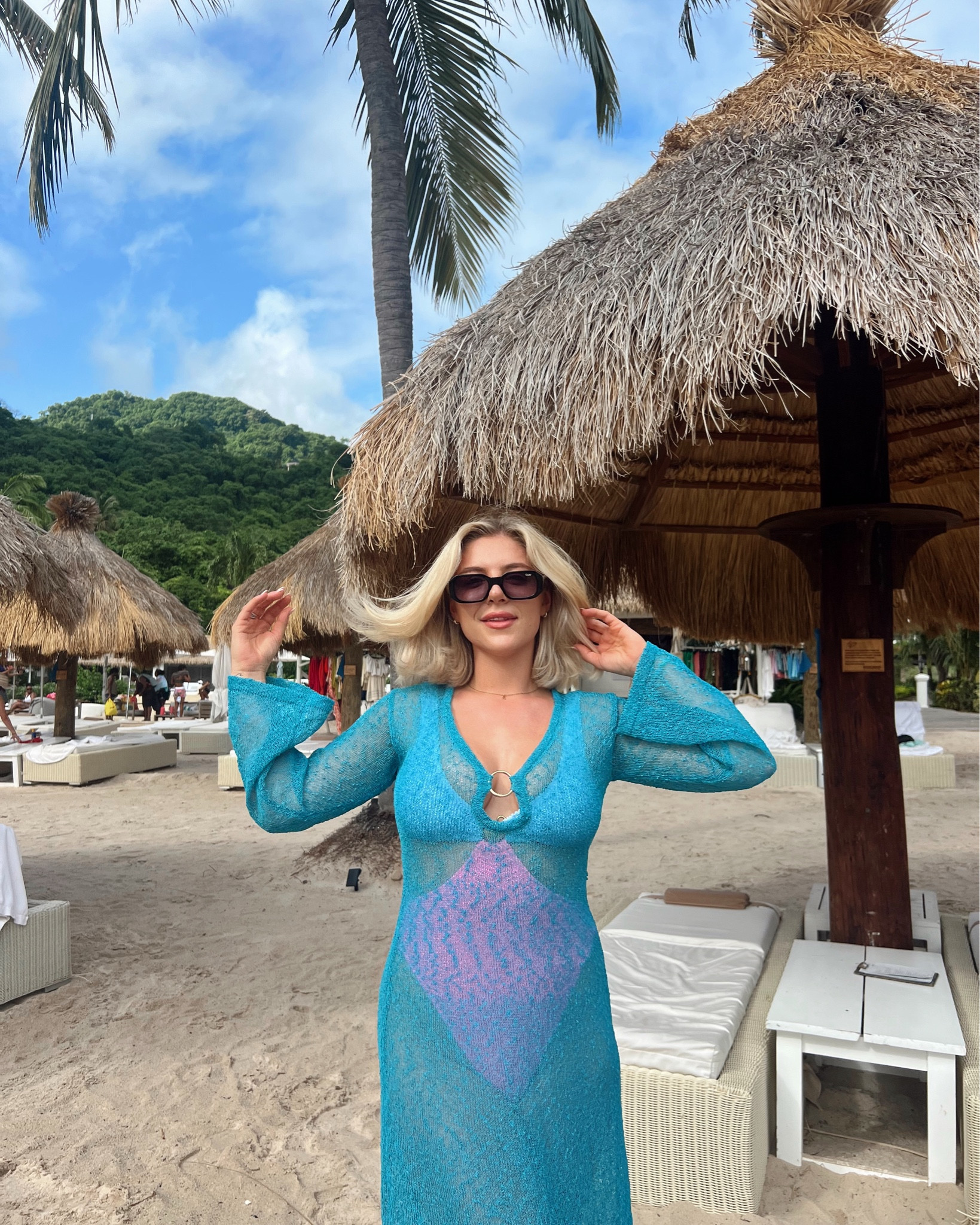 Sugar Beach Style 🌺🥝🌴 beach cover up, maxi dress, maxi beach dress, summer dress, summer style, vacation style, vacation fashion, summer fashion, beach dress, beach style 

#LTKuk #LTKsummer #LTKswimwear