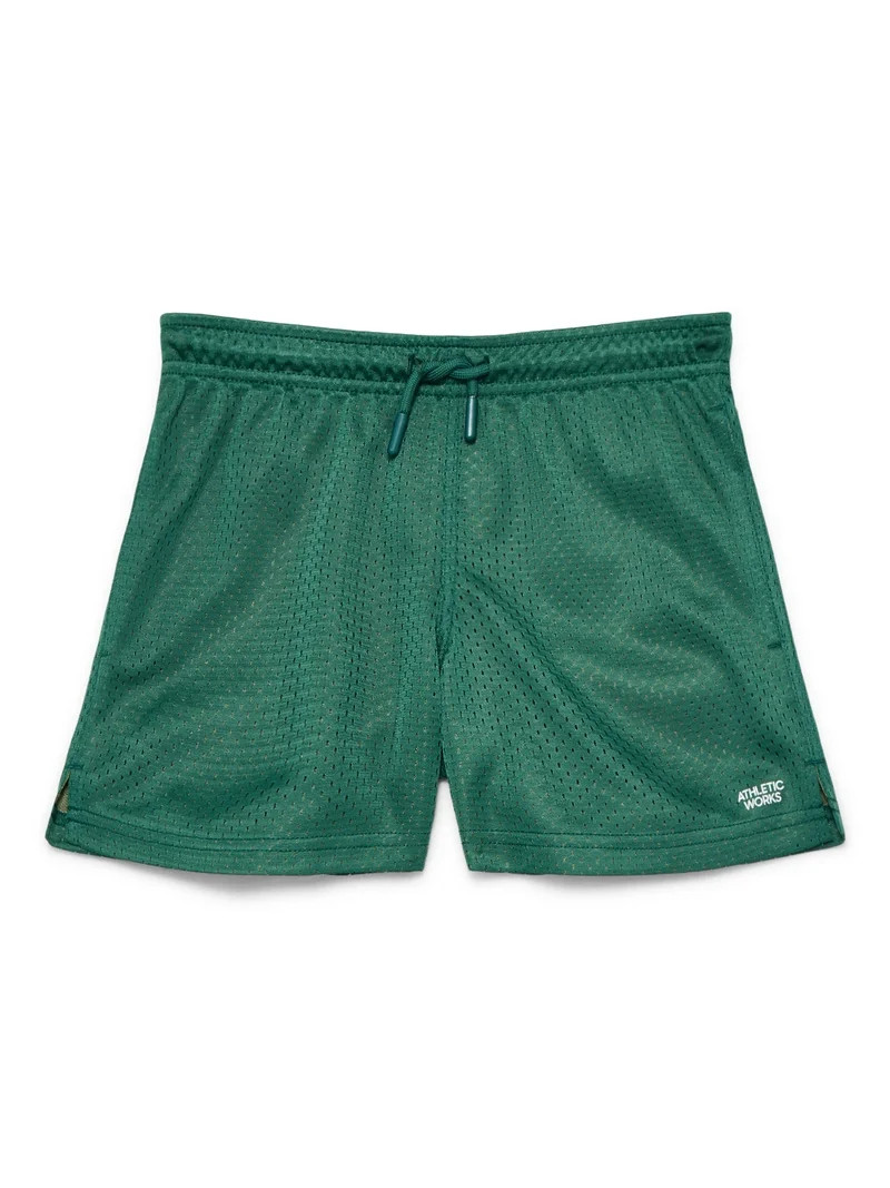 Athletic Works Boys Performance Mesh Shorts, Sizes 4-16 | Walmart (US)