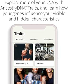 AncestryDNA + Traits: Genetic Ethnicity + Traits Test, AncestryDNA Testing Kit with 35+ Traits, D... | Amazon (US)