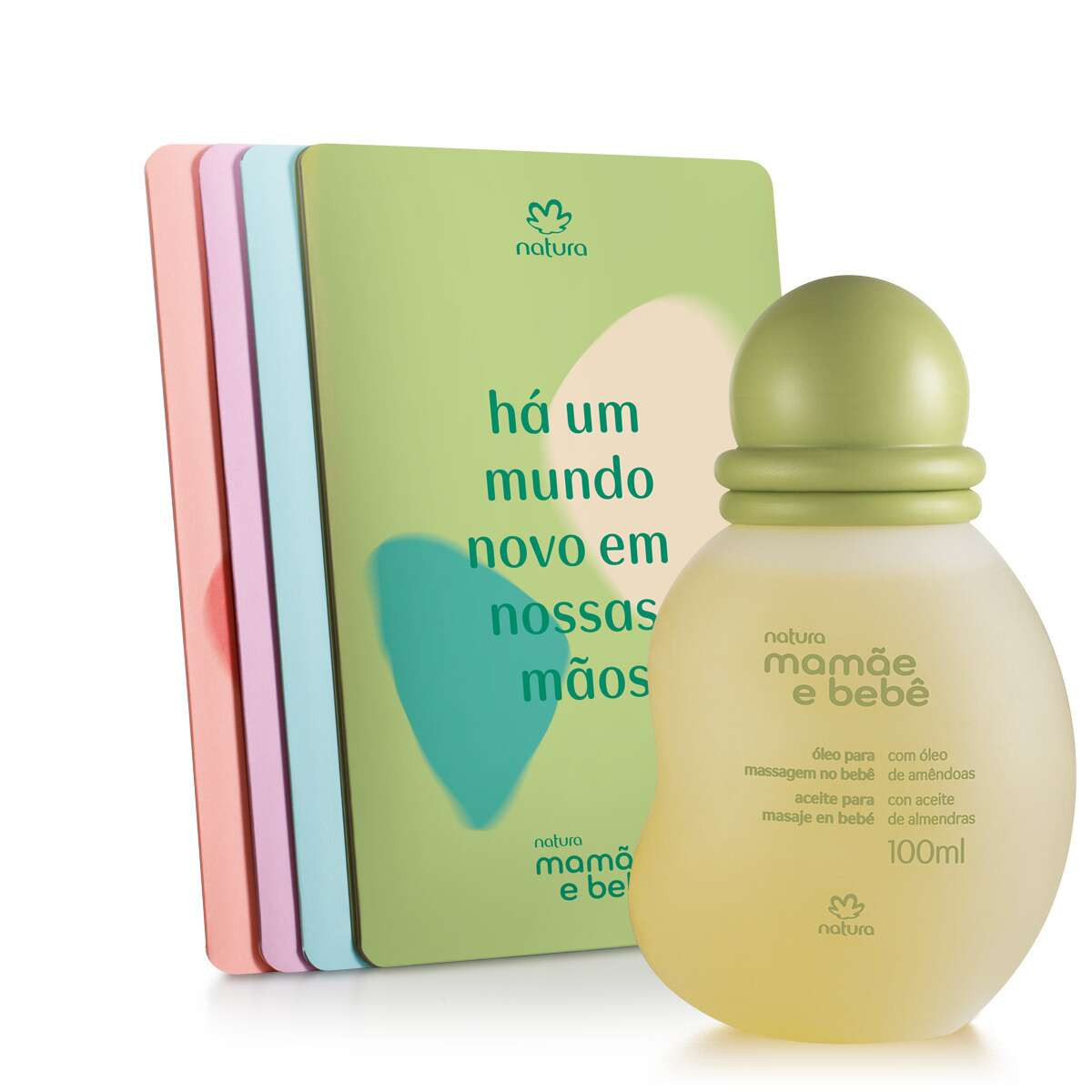 Óleo com Guias de Massagem no Bebê Mamãe e Bebê | Natura BR