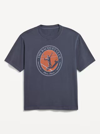 Heavyweight Crew-Neck Graphic T-Shirt | Old Navy (US)